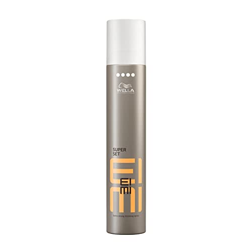 Wella Professionals Eimi Super Set | Spray Professionale Per Capelli Tenuta Extra-Forte, Proteggere I Capelli Dai Raggi Uv, Dall'Umidità E Dal Calore