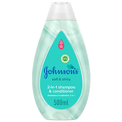 Johnson'S Baby, Johnson'S Shampoo E Balsamo 2 In 1 Morbidi E Brillanti, 500Ml