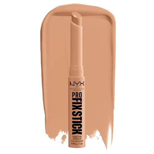 Nyx Professional Makeup Correttore In Stick, Attenua, Corregge E Illumina, Tenuta Fino A 12H, Arricchito Con Acido Ialuronico, Pro Fix Stick, Tonalità