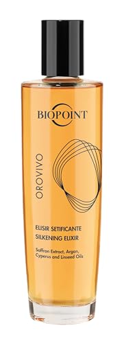 Biopoint Orovivo - Elisir Di Bellezza, Trattamento Nutriente, Dona Leggerezza, Morbidezza E Lucentezza Ai Capelli, Fragranza Ambrata E Dolce, 100 Ml