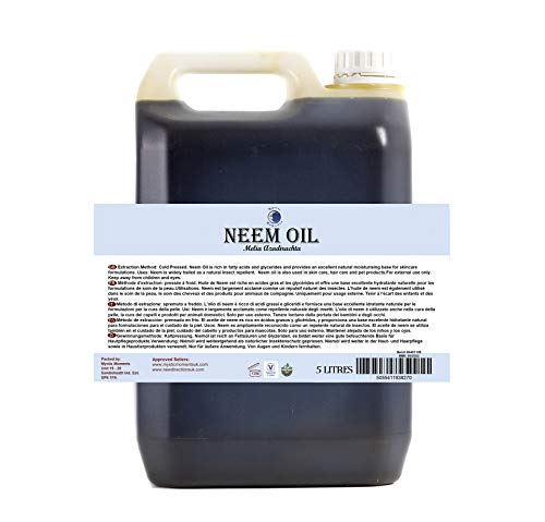 Mystic Moments | Neem Carrier Oil - 5 Litri - 100% Puro