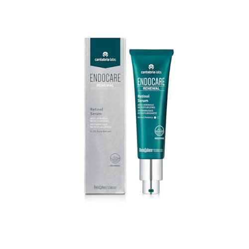 Endocare Renewal Retinolo Serum (0,2% Retinolo Puro), 30 Ml - Formulato In Microspugne In Texture Anidra: Antirughe. Retesturizzante.