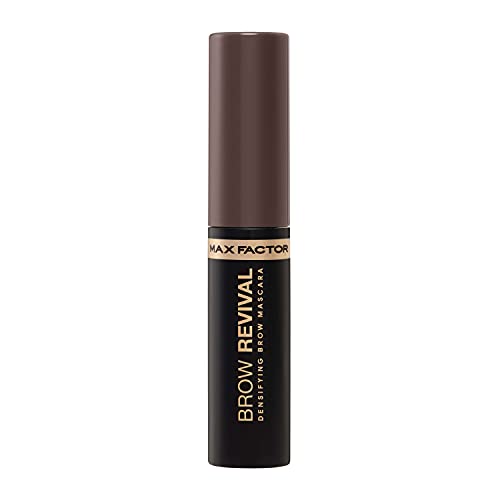 Max Factor Brow Revival, Mascara Sopracciglia In Gel, Arricchito Con Oli Idratanti E Fibre Volumizzanti, Formula Waterproof A Lunga Durata, 4.5Ml, 05