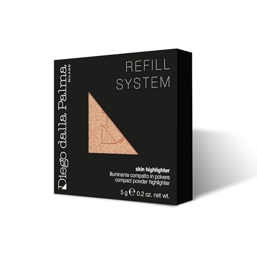 Diego Dalla Palma Refill Skin Highlighter Illuminante Compatto In Polvere 135 Bronzo