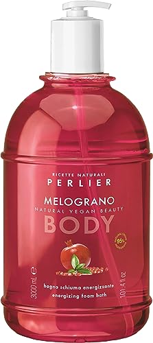 Perlier Melograno Bagno Schiuma Energizzante - 3000 Ml Con Dosatore