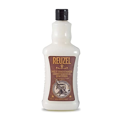 Reuzel Daily Conditioner - Ideal For All Hair Types - Witch Hazel, Nettle Leaf, Rosemary And Horsetail Root - Leaves Scalp Cool And Refreshed - Thorou