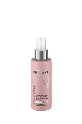 Biopoint Extreme Repair - Latte Ricostruzione Senza Risciacquo, Azione Riparatrice, Nutriente E Fortificante, Contrasta Il Danneggiamento Del Capello,