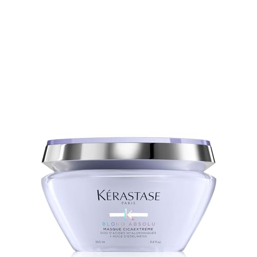 Kérastase, Blond Absolu, Maschera Ricostruttiva, Anti-Rottura, Per Capelli Biondi, Danneggiati & Decolorati, Con Acido Ialuronico, Cicaextrême, 200 Ml