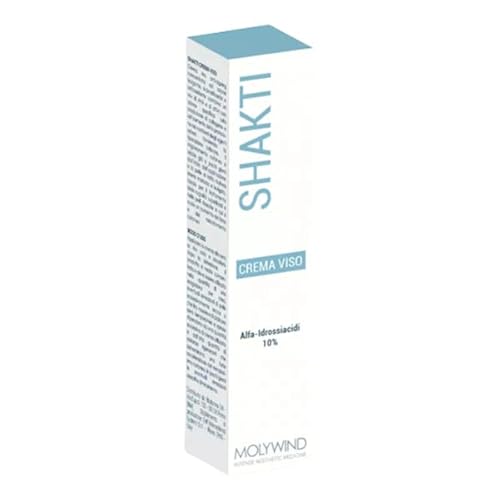 Molywind Shakti Crema Viso Notte Anti Età Rigenerante Levigante Aha+Aox - 50 Ml