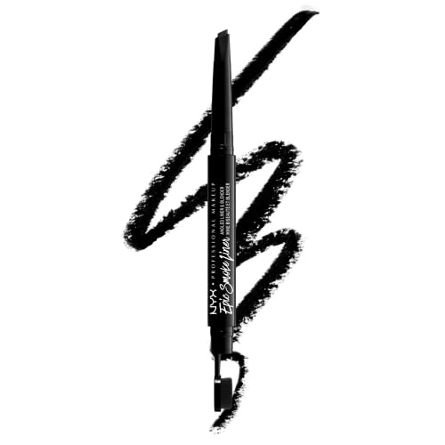 Nyx Professional Makeup Epic Smoke Liner Eyeliner In Stick Sfumabile, Formula Vegana, Black Smoke