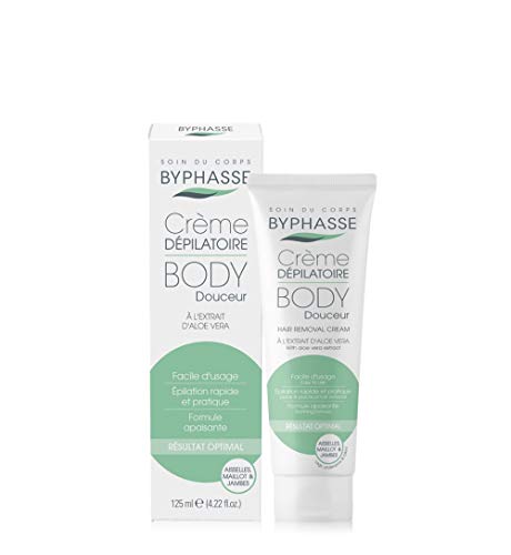 Bypasse Crème Dépilatoire Aleo Vera + Spatule - 125 Ml