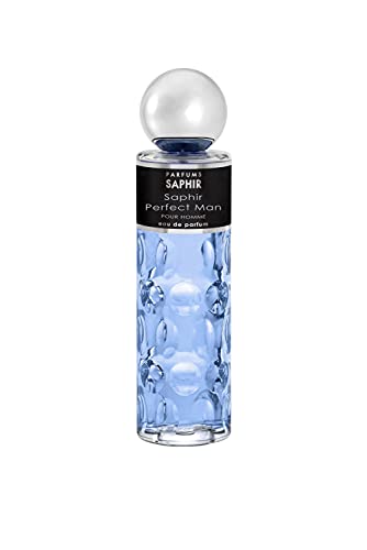 Parfums Saphir Saphir Perfect Man Eau De Parfum Con Vaporizzatore Da Uomo, 200 Ml