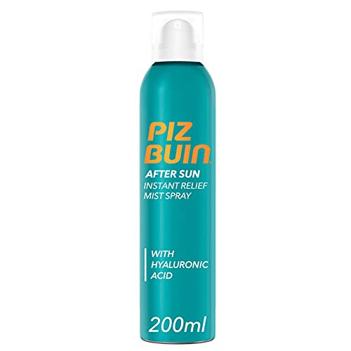 Piz Buin, Spray Doposole Sollievo Immediato, After Sun, Assorbimento Rapido, Rinfresca E Lenisce, 200Ml