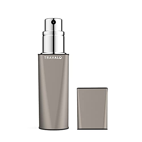Travalo Travalo - Atomizzatore Per Profumo Obscura, Sistema Di Ricarica, Formato Da Viaggio, Atomizzatore Approvato Tsa, Senza Vetro, Grigio, 4,8 G, I