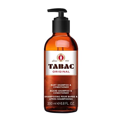 Tabac® Original | Shampoo Da Barba Con Il Profumo Inconfondibile Di Tabac Original – Pulizia Ottimale – Cura Delicata Dei Peli Della Barba – Originale