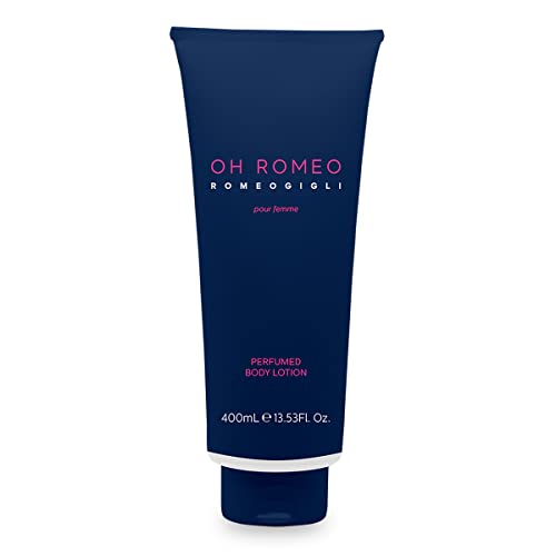 Romeo Gigli | Lozione Corpo Per Donna 400 Ml, Con Fragranza Ambrata E Legnosa, Per Una Pelle Più Morbida E Profumata, Made In Italy