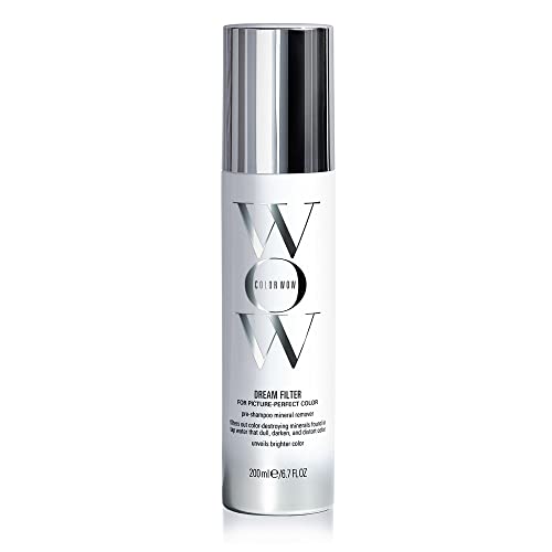Color Wow Trattamento Pre Shampoo Capelli Colorati Dream Filter 200Ml I Pre Shampoo Deingiallitore I Prima Shampoo Anti Metallo Rimozione Minerali