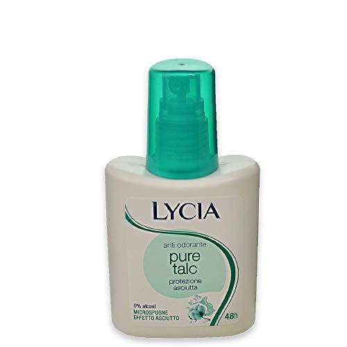 Lycia Deodorante Spray Antiodorante Pure Talc 75 Ml
