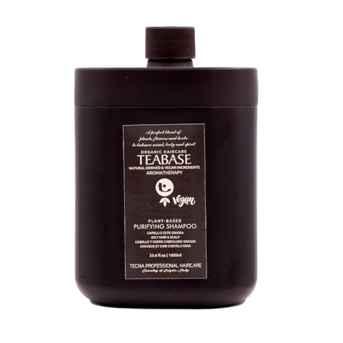 Tecna Teabase Aromatherapy Purifying Shampoo 1000Ml - Shampoo Per Capelli E Cute Grassa