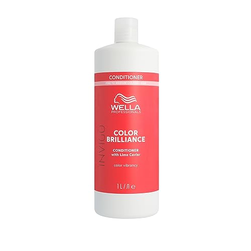 Wella Professionals Invigo Color Brilliance Balsamo Capelli, Luminosità Colore Immediata E Protezione, Per Capelli Sottili E Normali 1L