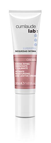 Cumlaude Lab Lubripiù Crema Íntima - Crema Vulvar Hidratante, Emoliente Y Calmante Con Ácido Hialurónico, Ácido Láctico Y Aceites Vegetales - 30 Ml