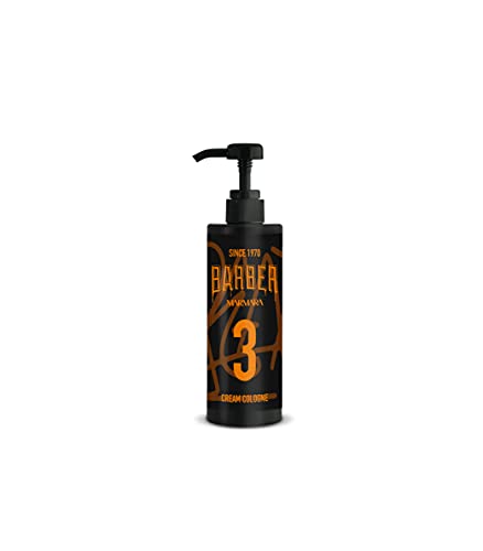Barber Marmara No.3 After Shave Balm Men - Cream Cologne Men - 400Ml - Gel Dopobarba Uomo - Dopobarba - Nutre E Rinfresca - Contro Il Fuoco Della Rasa