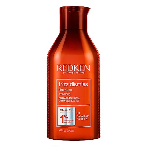 Redken Shampoo Professionale Frizz Dismiss, Azione Disciplinante Per Capelli Crespi E Ribelli, 300 Ml