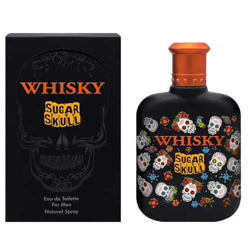 Evaflorparis Whisky Sugar Skull, Eau De Toilette 100 Ml, Perfume Spray, Men Perfume, Evaflorparis - 520 G