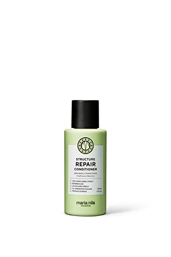 Maria Nila Structure Repair, Balsamo 100 Ml, Per Capelli Danneggiati E Trattati Chimicamente, L’Estratto Di Alga Ricostruisce E Idrata, Prodotto 100%