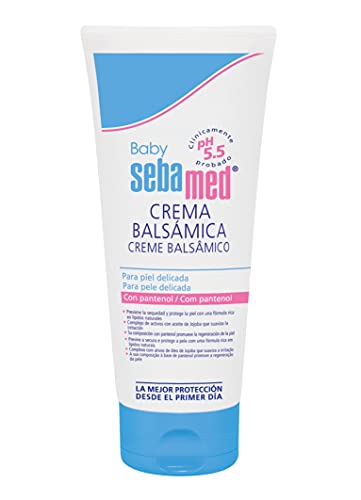 Sebamed Baby Crema Balsámica 200Ml - Crema Balsámica Para El Cuidado Diario De La Zona Del Pañal Del Bebé