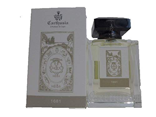 Carthusia - Eau De Parfum, Da Uomo, 1681, 50 Ml, Confezione Da 1 (1 X 50 Ml)
