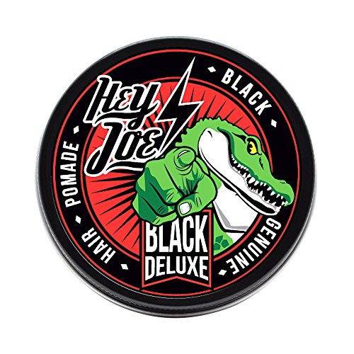 Hey Joe! - Genuine Hair Pomade Black Deluxe | Pomata Per Capelli Neri - Contenitore Da 100 Ml