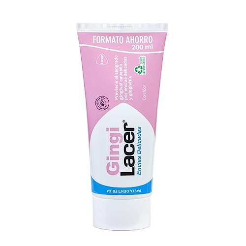 Gingilacer - Dentifricio 200 Ml, Previene E Rimuove La Placca Dentale, Allevia La Malattia Parodontale, Riduce Il Sanguinamento Gengivale, Adatto Ai P