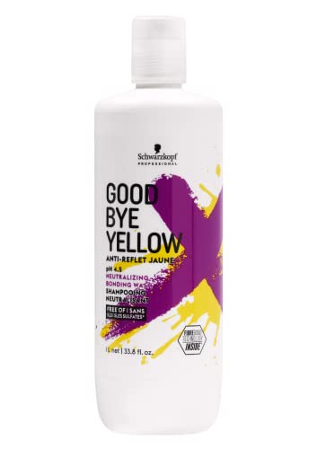 Schwarzkopf Professional Goodbye Yellow Neutralizing Shampoo, 1000 Ml