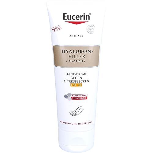 Eucerin Anti-Age Hyaluron-Filler +Elasticity Handcreme Gegen Altersflecken, 75 Ml Crema