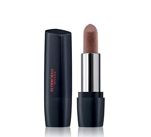 Deborah Milano - Red Mat, Rossetto Effetto Matte Con Collagene E Acido Ialuronico, 29 Nude Brown, Azione Nutriente Ed Emolliente, Dona Labbra Intense