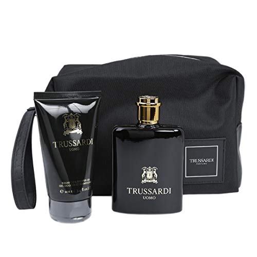 Trussardi Set Da Uomo (Eau De Toilette, 100 Ml + Gel Shower, 100 Ml + Borsa), 200 Ml