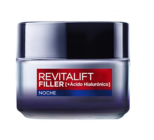 L´Oréal Paris Revitalift Filler Crema Rellenadora De Noche (+Ácido Hialurónico)-50Ml