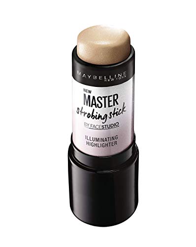 Maybelline New York Master Strobing Stick Illuminante In Stick, Texture Cremosa E Leggera, 300 Dark Gold
