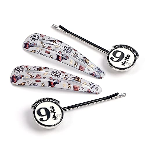 The Carat Shop - Fermaglio Per Capelli Ufficiale Harry Potter Con Piattaforma 9 3/4