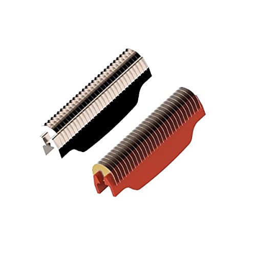 Gamma+ Set 2 Lame Crunchy E Forged, Lama Di Ricambio Per Rasoio Gamma+ Uno, Accessorio Originale Gamma+