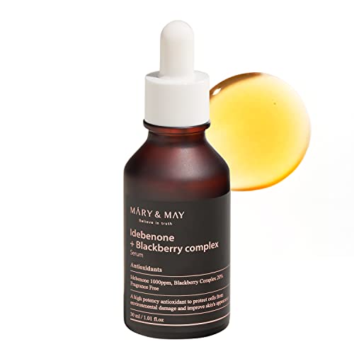 [Mary&May] Idebenone + Blackberry Complex Serum 30 Ml
