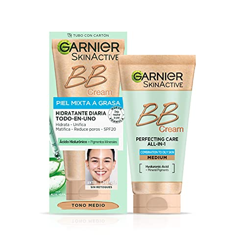 Skinactive Bb Cream Piel Mixta A Grasa Spf25#Medium 50 Ml