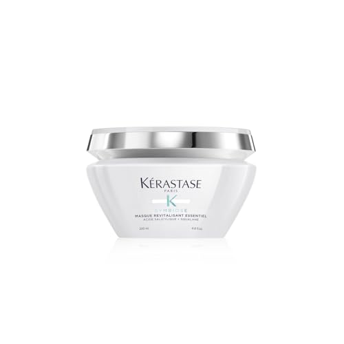 Kérastase, Symbiose, Maschera Intensiva Rivitalizzante Antiforfora, Per Capelli Danneggiati, Senza Solfati, Masque Revitalisant Essentiel, 200 Ml