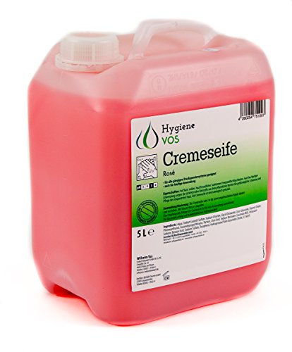 Hygiene Vos Sapone Liquido Per Le Mani 5 Litri Ph Neutro Uso Quotidiano. Formula Extra Morbida E Biodegradabile Pacchetto Economico Adatto A Tutti I T