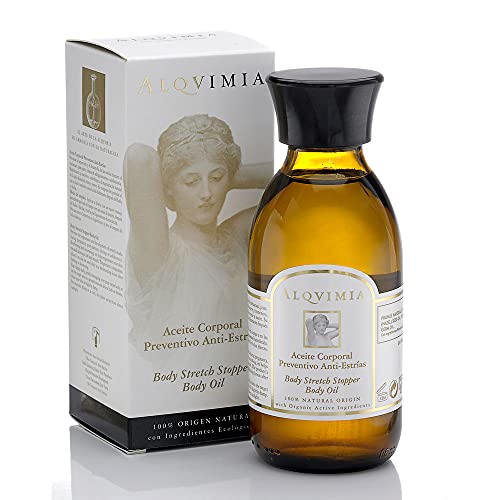 Alqvimia | Olio Corpo Preventivo Anti-Smagliature | Effetto Reidratante | 150 Ml