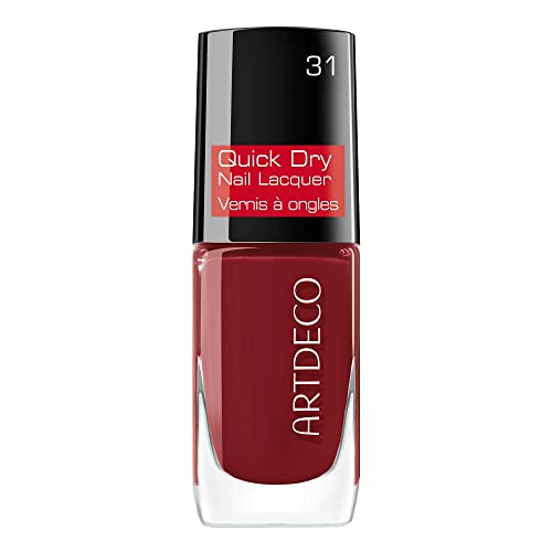 Artdeco Quick Dry Nail Lacquer, Smalto Ad Asciugatura Rapida, In 12 Colori, Vegano, 1 X 10 Ml