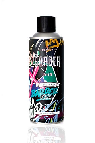 Marmara Barber Hair Spray No.16 & No.17 Extra Volume 400Ml Hairspray Hairdresser Supplies Hair Styling For All Hairfray For Women And Men'S Ultra Stro