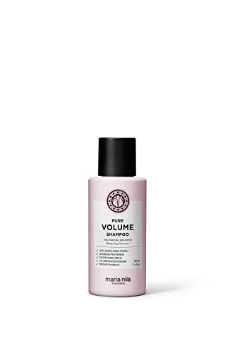 Maria Nila Pure Volume, Shampoo 100 Ml, La Vitamina B5 Conferisce Volume Ai Capelli Sottili E Fini, Prodotto 100% Vegano E Senza Solfati/Parabeni