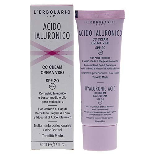 L'Erbolario Cc Cream Honey Tone With Spf 20 50 Ml